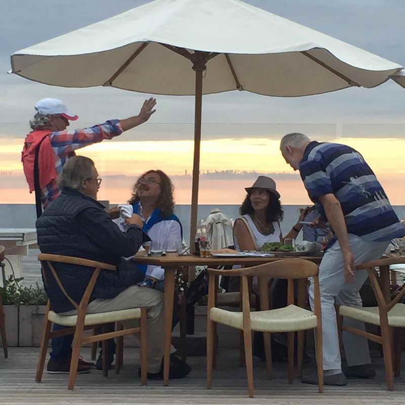 Гости на закате Юрмала август 2016 года