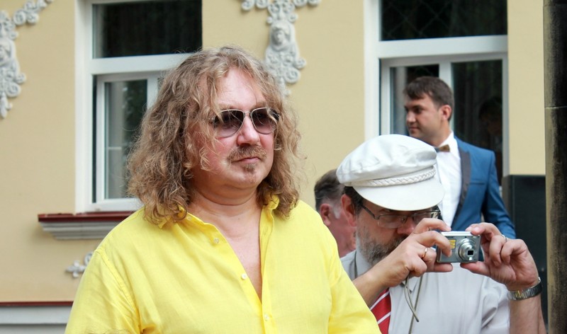 Игорь Николаев в Твери 16 июля 2016 Тверь. Открытие памятника поэтам-шестидесятникам