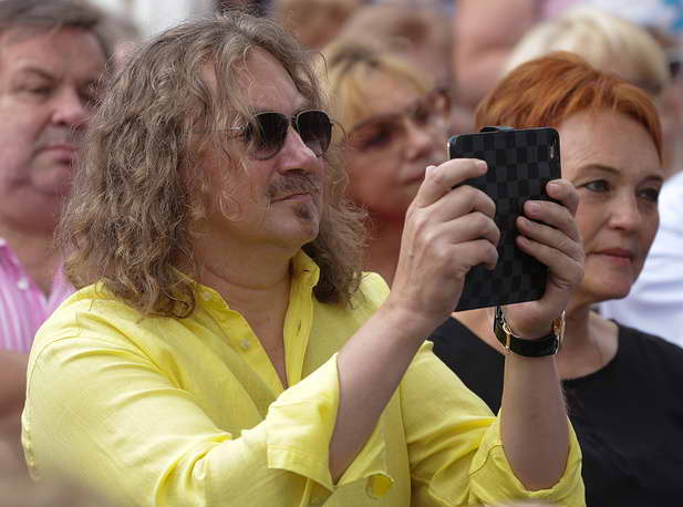 Игорь Николаев на открытии памятника Источник фото Итар-Тасс