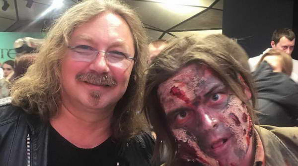 Игорь Николаев на премьере Обитель зла 5