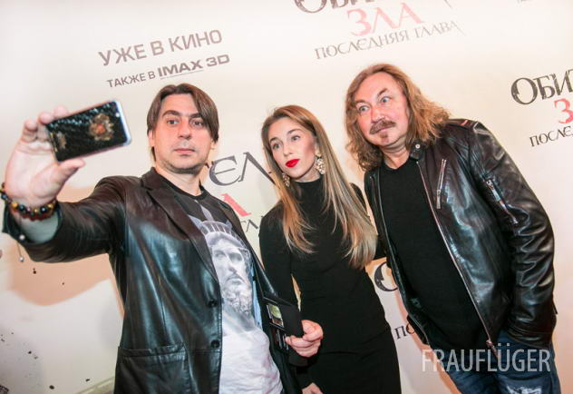 Игорь Николаев на премьере Обитель зла